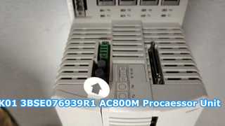 PM866AK01 3BSE076939R1 ABB AC800M কন্ট্রোলার কমপ্যাক্ট প্রসেসর ইউনিট