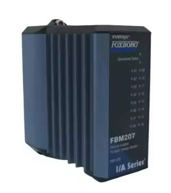 FBM207 Foxboro Voltage Monitor Contact Sense Input Modules 16 Channel DC