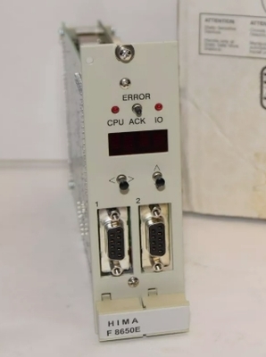 F8650E HIMA Safety System Central Module 2 Clock-synchronized