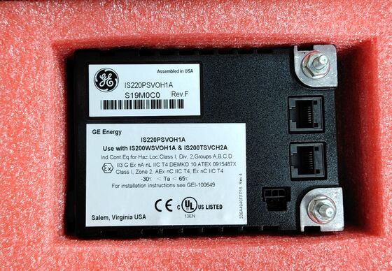 IS220PSVOH1A GE Mark VIe PSVO Servo Control Module